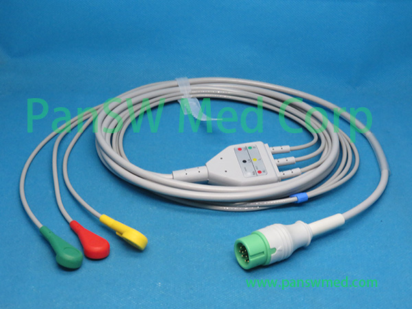 Compatible Comen Star 8000E Star 8000F Star 8000H Patient Monitor ECG Cable – PanswMed